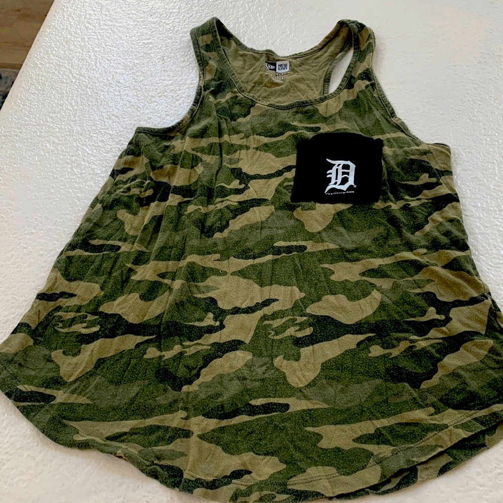 Detroit Tigers Camo Tank